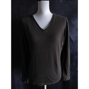 Diesel Dark Brown Long Sleeve Tee